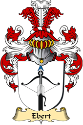 v.23 Coat of Family Arms from Germany for Ebert