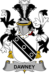 Irish Coat of Arms for Dawney or Dawnay