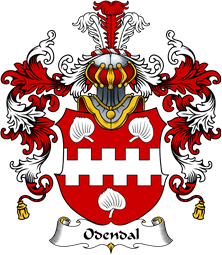 German Wappen Coat of Arms (v.25) Odendal