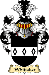 English Coat of Arms (v.23) for the family Whittaker