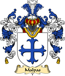 English Family Coat of Arms (v.25) Malpas