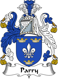 Irish Coat of Arms for Parry