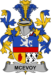 Irish Coat of Arms for McEvoy or McKelvey