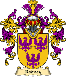 English Family Coat of Arms (v.25) Rodney