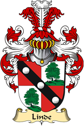 v.23 Coat of Family Arms from Germany for Linde