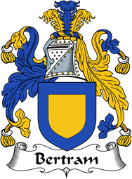 English Coat of Arms for the family Bertram