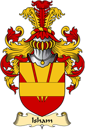 English Coat of Arms (v.23) for the family Isham