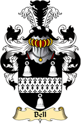 English Coat of Arms (v.23) for the family Bell