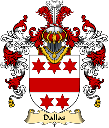 Scottish Family Coat of Arms (v.25) Dallas