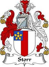 English Coat of Arms for the family Storr