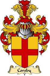 Scottish Family Coat of Arms (v.23) for Corsby