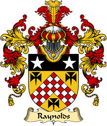 Irish Family Coat of Arms (v.25a) Raynolds