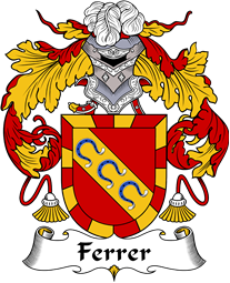 Spanish Coat of Arms for Ferrer