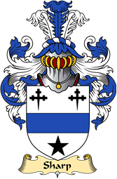 Scottish Family Coat of Arms (v.23) for Sharp