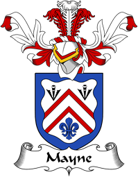 Coat of Arms from Scotland for Mayne