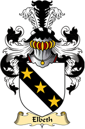 Welsh Family Coat of Arms (v.23) for Elbeth (William, Lord of, or d