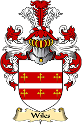 English Coat of Arms (v.23) for the family Wiles