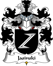 Polish Coat of Arms for Jasinski (de Dombrowka)