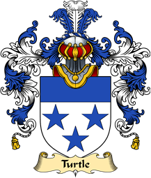 English Family Coat of Arms (v.25) Turtle