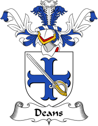 Coat of Arms from Scotland for Deans