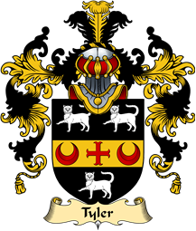 English Family Coat of Arms (v.25) Tyler II