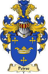 English Coat of Arms (v.23) for the family Peirse