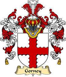 English Family Coat of Arms (v.25) Gorney