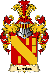 French Family Coat of Arms (v.23) for Combes