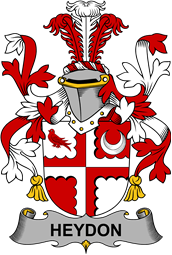 Irish Coat of Arms for Heydon