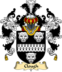 English Family Coat of Arms (v.25) Clough