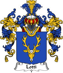 Italian Family Coat of Arms (v.25b) Lotti