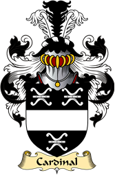 English Coat of Arms (v.23) for the family Cardinal (l)