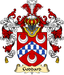English Family Coat of Arms (v.25) Goddard
