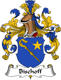 German Wappen Coat of Arms for Bischoff