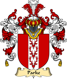 English Family Coat of Arms (v.25) Parke