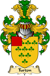 English Coat of Arms (v.23) for the family Turton