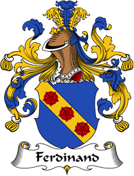 German Wappen Coat of Arms for Ferdinand