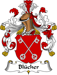 German Wappen Coat of Arms for Blücher