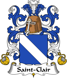 Coat of Arms from France for Saint-Clair