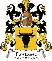 Coat of Arms from France for Fontaine II