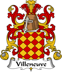 Coat of Arms from France for Villeneuve I