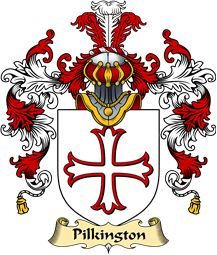English Family Coat of Arms (v.25) Pilkington