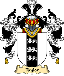 English Family Coat of Arms (v.25) Taylor I