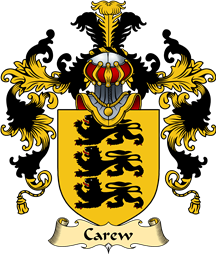 English Family Coat of Arms (v.25) Carew
