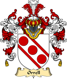 English Family Coat of Arms (v.25) Orrell