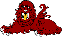 Lion Couchant Guardant