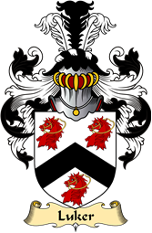 Irish Family Coat of Arms (v.23) for Luker