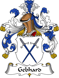 German Wappen Coat of Arms for Gebhard