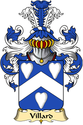 French Family Coat of Arms (v.23) for Villard