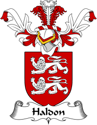 Coat of Arms from Scotland for Haldon